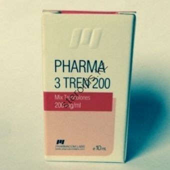 Три трен Pharma3Tren (Три Тренболон) PharmaCom Labs балон 10 мл (200 мг/1 мл) - Тараз